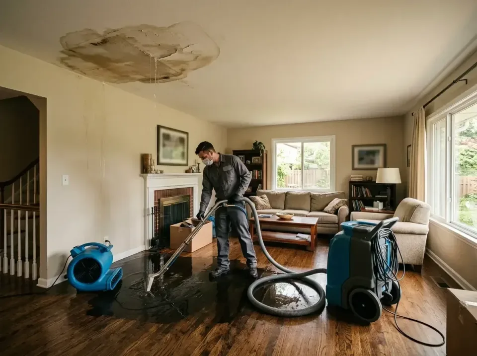 attic-pipe-burst-ceiling-drip-008 — frequently asked questions, Water Damage Restoration & Carpet Care in Phoenix, OR